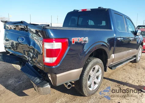 2022 Ford F-150 Lariat z USA, uszkodzony, nr VIN 1FTFW1E89NKF10579
